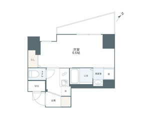 グルーブ神戸元町アリアの間取り