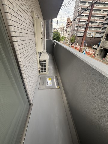 グルーブ神戸元町アリアのバルコニー