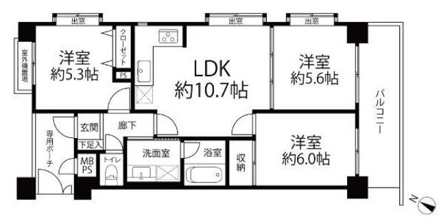 ライオンズマンション戸田西