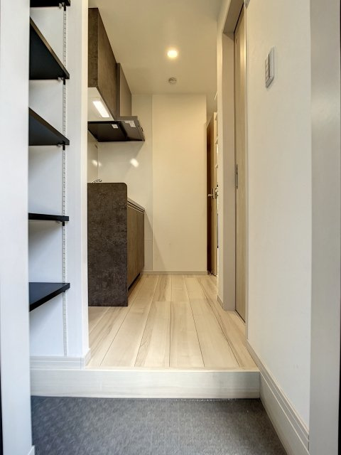 コンフォート川口の玄関