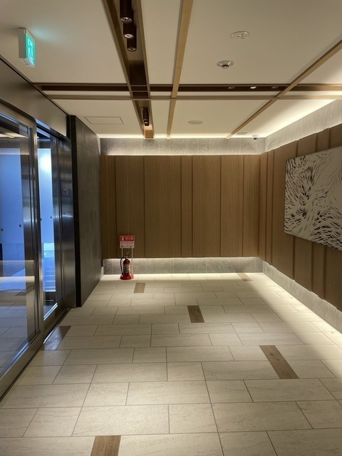 コンフォリア新梅田のロビー