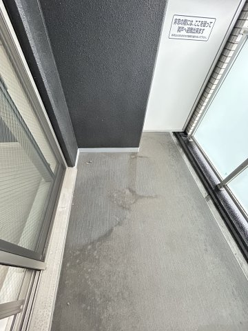 コンフォリア阿波座のバルコニー
