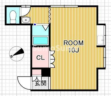 サエキハイツの間取り
