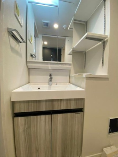 メイクス若松河田の独立洗面台