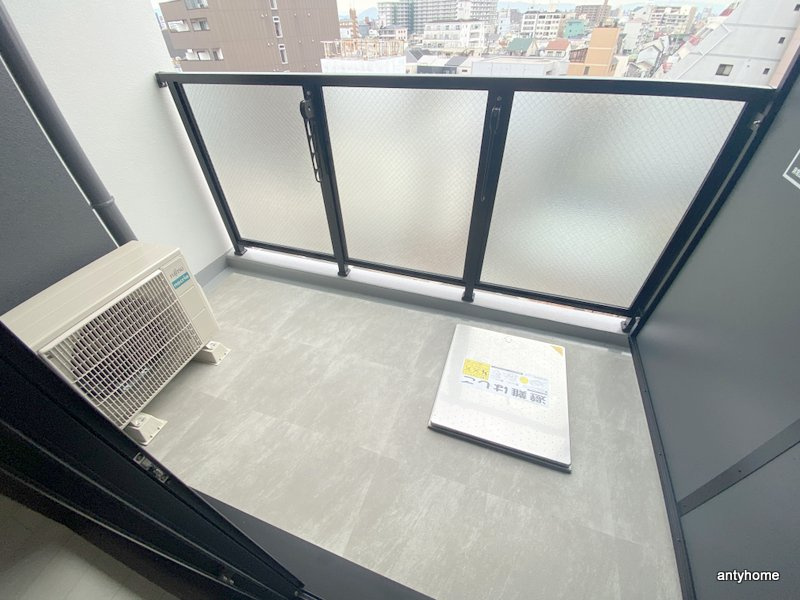 ワールドアイ大阪城EASTⅡ 仲介手数料無料のバルコニー