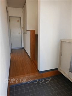コーポ上迫の玄関