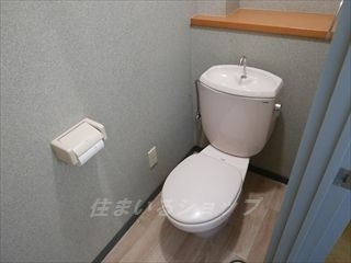 コーポ上迫のトイレ|１階のトイレ