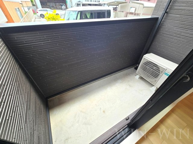 ライラック古並のバルコニー