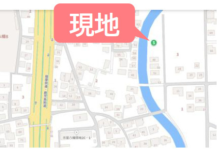 よかタウン／南区元三町1丁目3期／8号棟の地図