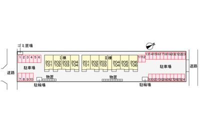 【区画図】 | ライラックⅠ