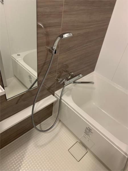 プライマル蒲田の浴室