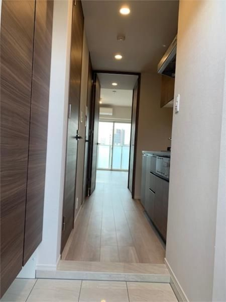 プライマル蒲田の玄関