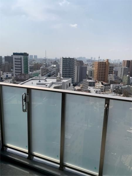 プライマル蒲田のバルコニー