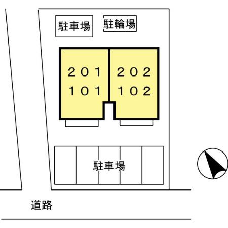 K・ブロッサムの区画図