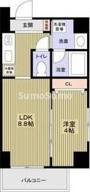 ヴェルレジデンス天満の間取り
