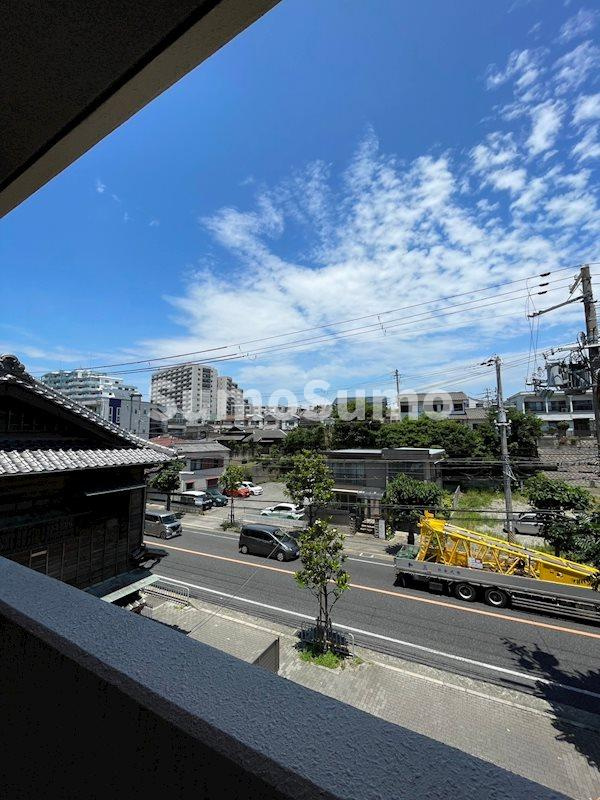 アビエール海岸通りの展望
