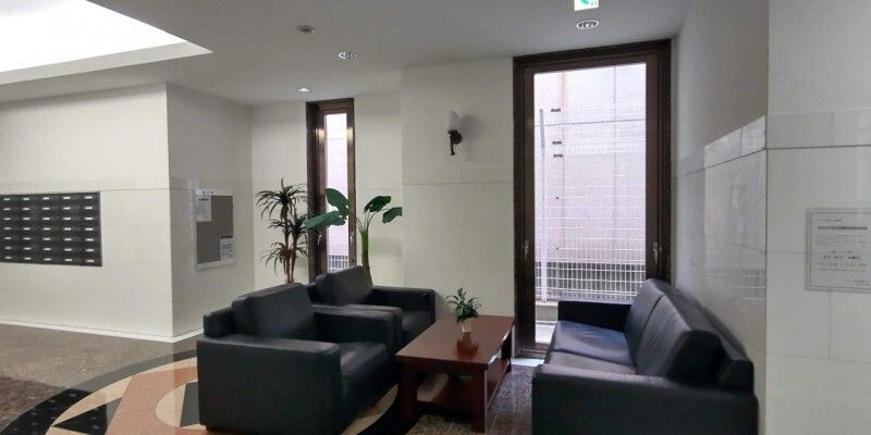 コンソラーレ上町台Ⅱのロビー