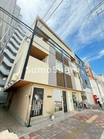 サンプット東仲ノ町の外観|外観は落ち着いています