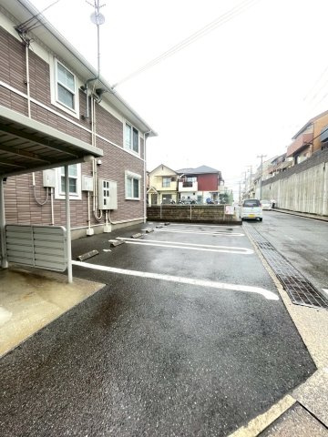 サンフレンズの駐車場