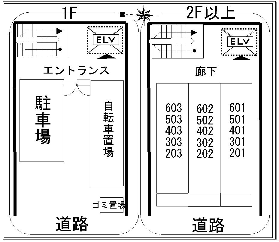 サンタモニカの駐車場
