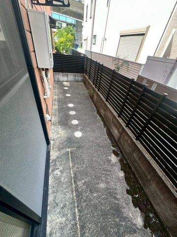 サンハイツ香枦園のバルコニー
