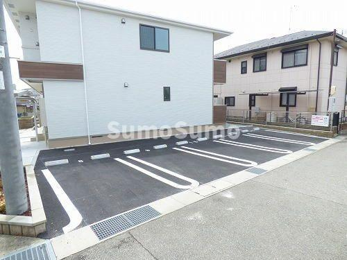 サンリット北野Ⅱの駐車場|駐車場完備です