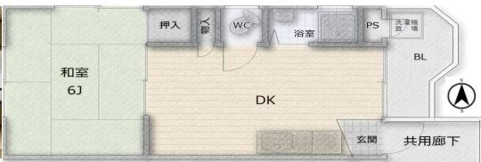 サンハイツの間取り