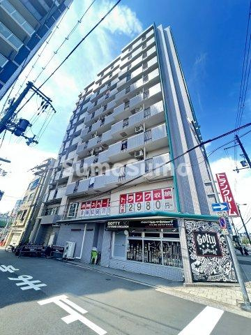 ウエステージ夕陽丘のエントランス|毎日通るエントランスはこのようになっています