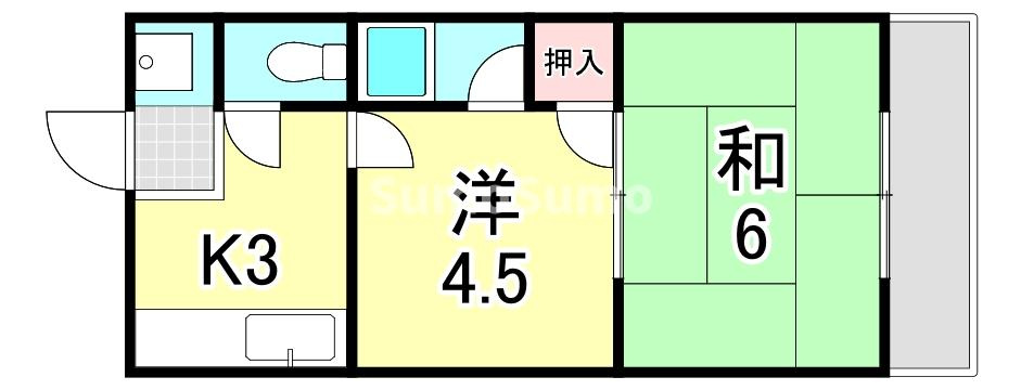 サンエイ第一ビルの間取り