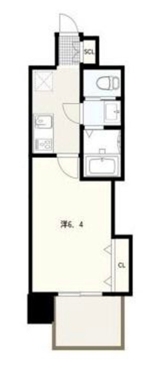 サムティ大阪CITY WESTの間取り