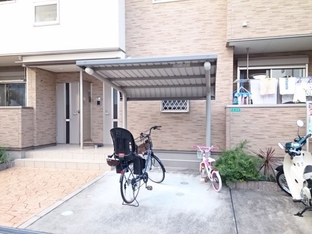 ヴィラノール加島Ⅱのロビー