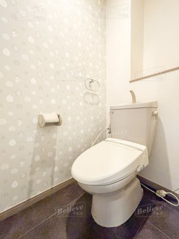 ドムールＴ’ｓⅠのトイレ|嬉しい温水洗浄便座付きです♪