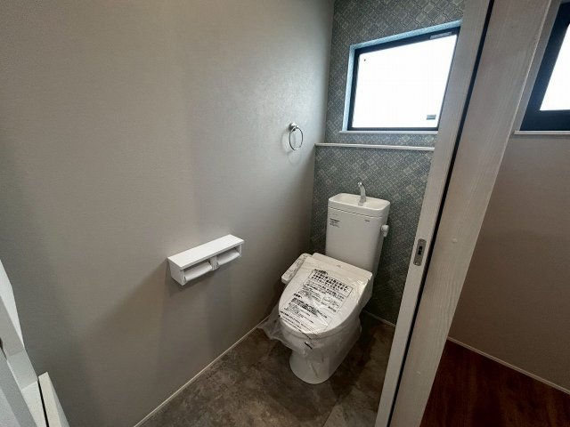 新築戸建　豊橋市牟呂町古田27番地1のトイレ|２Ｆにもトイレがございます！