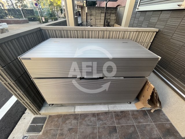 La Suite上町台　桃陽小学校区のその他共用部分|La Suite上町台（ラ スイート上町台）　ゴミ置き場