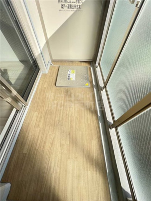 【バルコニー】 | エスリード西九条レジデンス | 落ち着いた時間を過ごせるバルコニーです