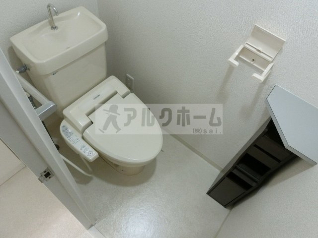 グラード柏原のトイレ