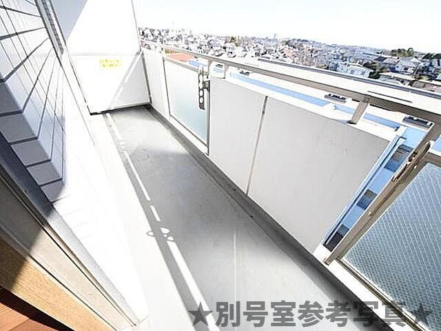 ガーデンヒルズ洋光台のバルコニー