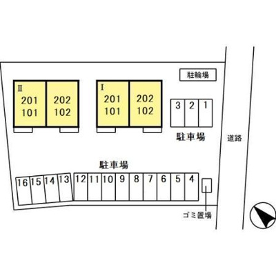 【区画図】 | ショコラⅡ