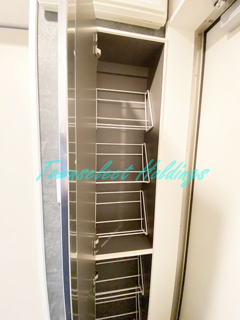 藤沢市藤沢のアパートの収納