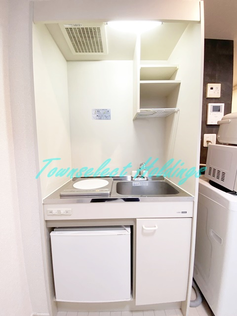 藤沢市藤沢のアパートのキッチン