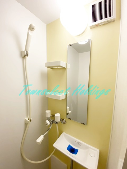 藤沢市藤沢のアパートの浴室