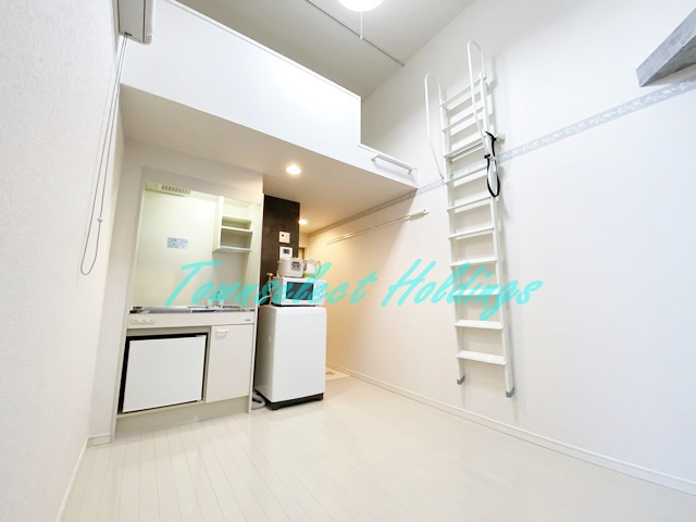 藤沢市藤沢のアパートの寝室