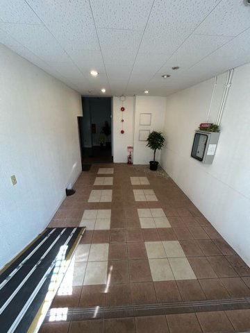 ジョイフル福田のエントランス|清潔なエントランスです