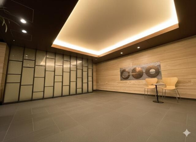 【エントランス】 | ルフォン築地ザ・レジデンス | 落ち着いたエントランスです