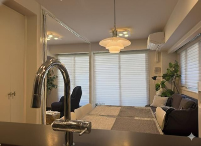 【居間・リビング】 | ルフォン築地ザ・レジデンス | 居間です