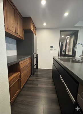 【キッチン】 | ルフォン築地ザ・レジデンス | お料理しやすいキッチンです