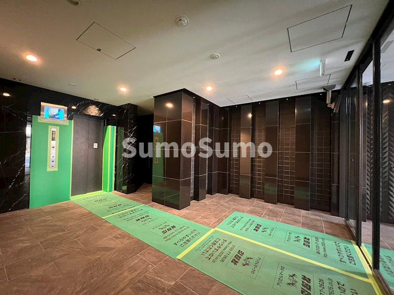 エスリード阿波座プライムコートのロビー|建物の内部です
