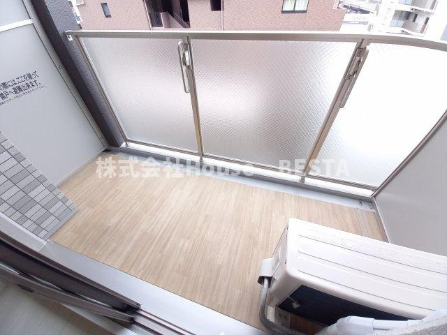 エスリード神戸兵庫駅アクアヴィラのバルコニー