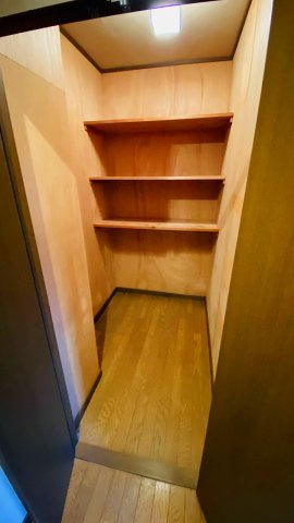 あけぼの町戸建の収納