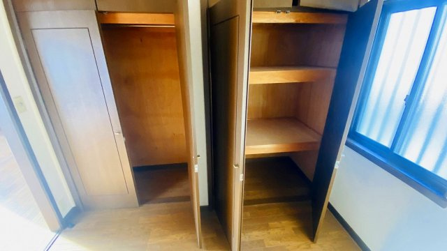 あけぼの町戸建の収納